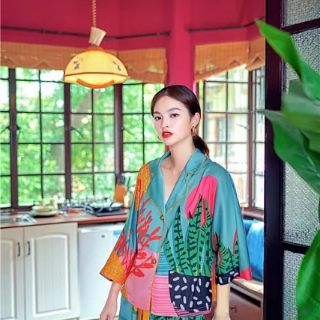 Set bộ pyjama chất lụa lụa, bộ đùi