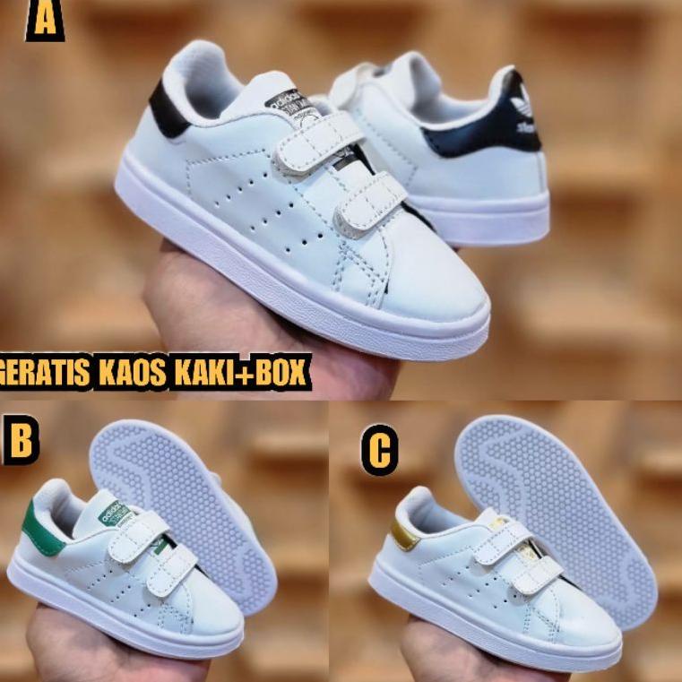 MurrrmerrrrGiày Thể Thao Adidas STAN SMITH Thời Trang Dành Cho Bé Gái