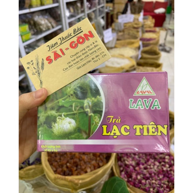 TRÀ LẠC TIÊN LAVA_HỘP 30 túi lọc [5gram]