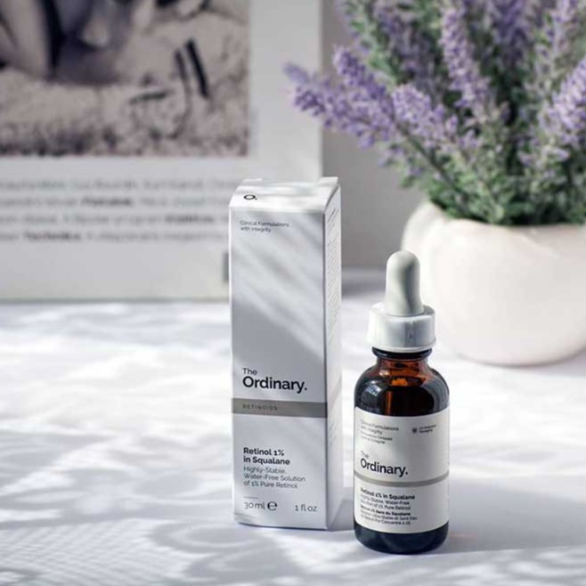 (Hàng Auth, có bill ) Serum giảm mụn, chống lão hoá The Ordinary Retinol 1% In Squalane