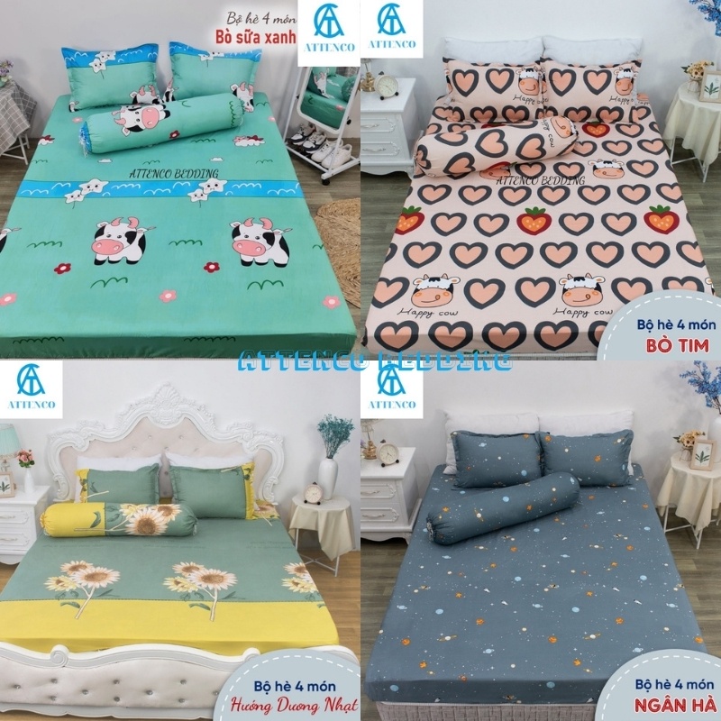 ga kèm 2 gối đầu giường 1m2;1m6;1m8;2m2 dài 2m drap bo chun