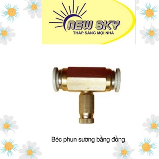 Béc phun sương bằng đồng (số 2) dùng làm mát không gian nhà ở