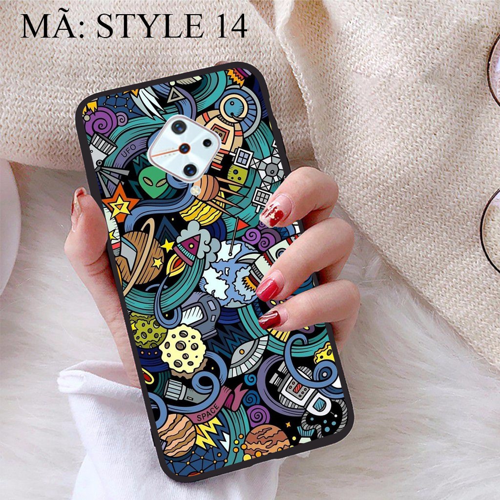 Ốp lưng Vivo S1 Pro viền dẻo TPU BST Phong Cách Trẻ Trung