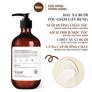 Dầu xả bưởi hương gừng Chính hãng The Cafuné dưỡng tóc mềm mịn chắc khỏe 500ml