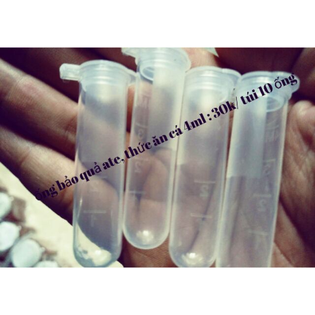 Ống đựng thức cá ( 4ml )