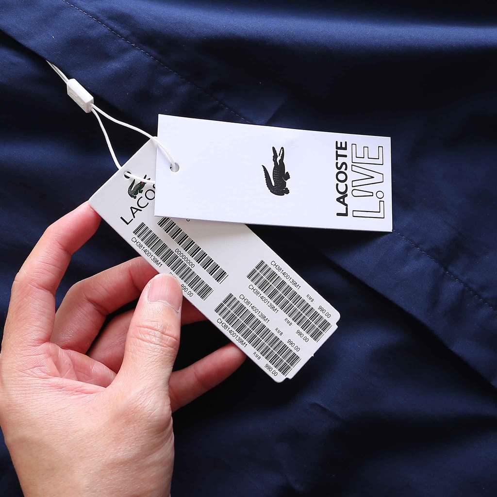 Áo Sơ mi nam tay dài Lacoste - SM001