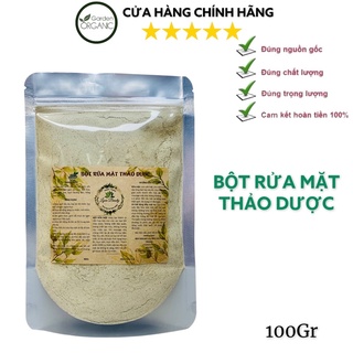 BỘT RỬA MẶT THẢO DƯỢC 100Gr (TRẮNG SÁNG MỊN DA - GIẢM MỤN - MỜ THÂM)