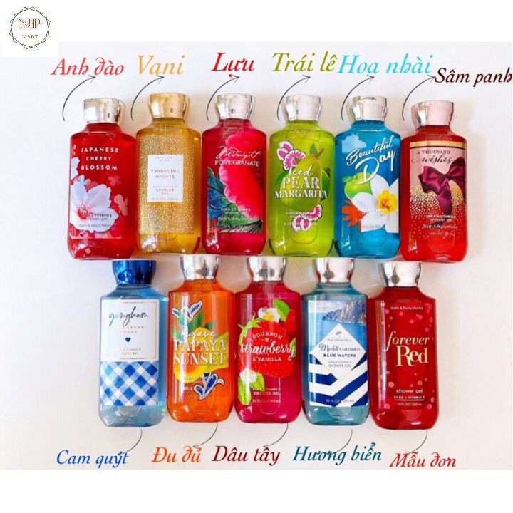 Sữa Tắm Bath & Body Works