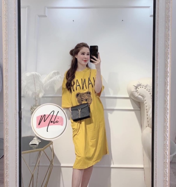 Váy xuông gấu nanava - Đầm xuông from rộng dáng dài | BigBuy360 - bigbuy360.vn