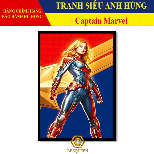 [MS26-50] Tranh Siêu Anh Hùng Captain Marvel - Đại úy Marvel