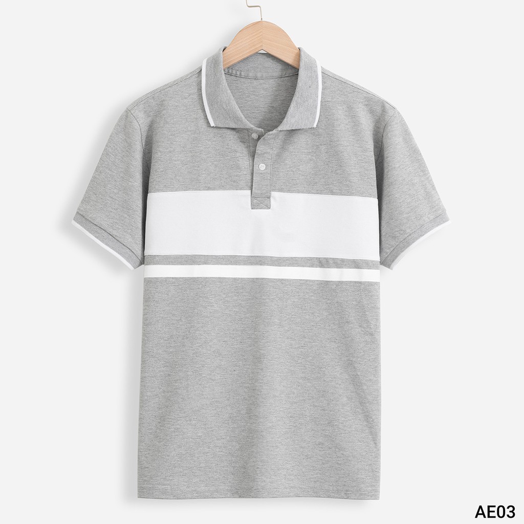 Áo Thun Nam Polo Có Cổ Tay Ngắn Trơn Cao Cấp VICERO 6 Màu | BigBuy360 - bigbuy360.vn