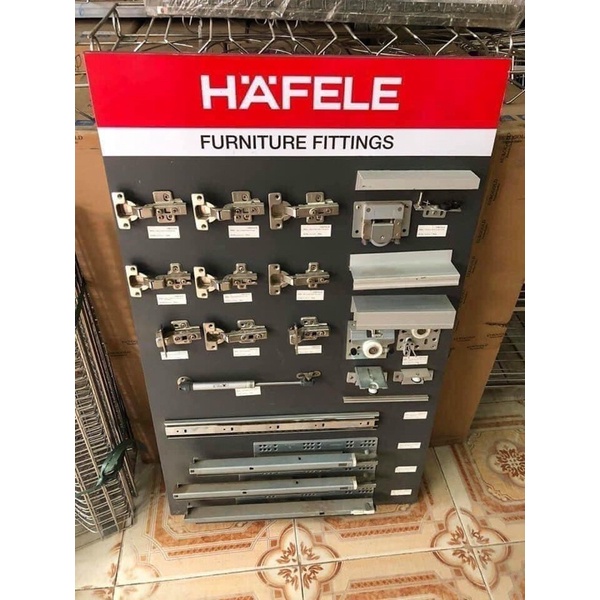 Bản Lề Tủ Bếp,  Bản Lề Cửa Tủ INOX Không Gỉ 304 HAFELE Giảm Chấn - Tháo Lắp Nhanh - Bảo Hành Vĩnh Viễn