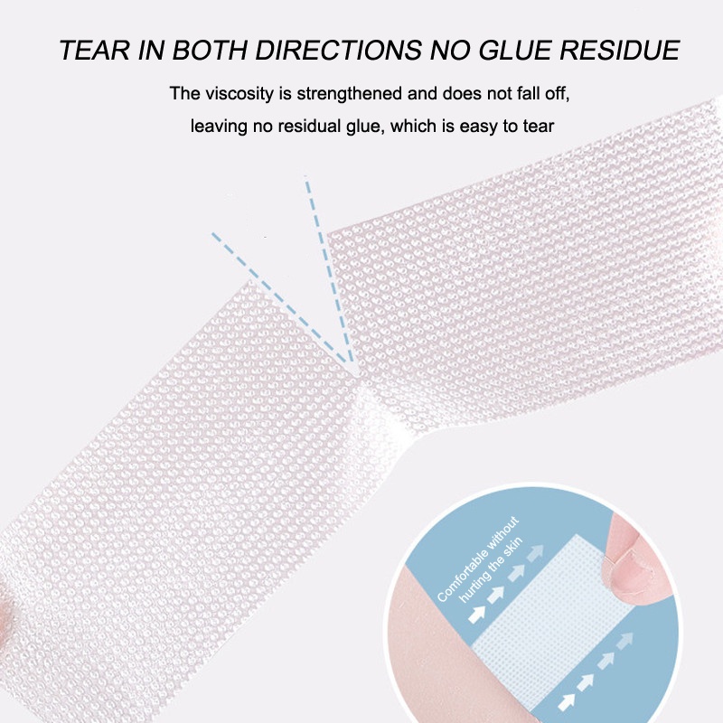 1 Cuộn Miếng Dán Gót Giày Cao Gót Bằng PE Trong Suốt Chống Mòn Đa Năng Tiện Dụng