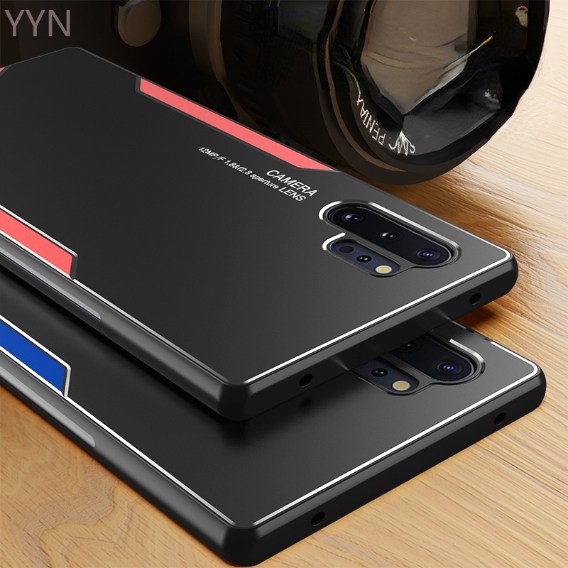 Ốp điện thoại kim loại chống trượt chống rơi dành cho Samsung Galaxy note 8 9 10 Samsung note10 plus