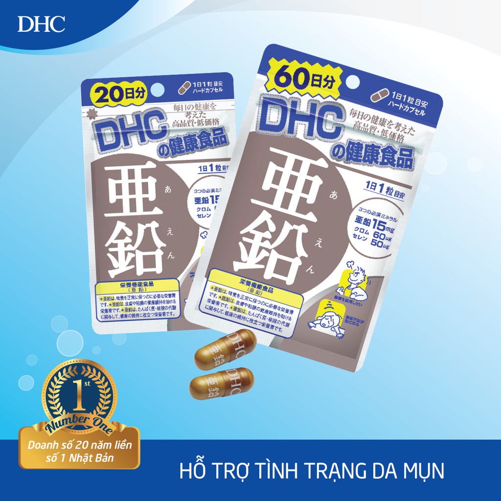 DHC Viên uống bổ sung kẽm