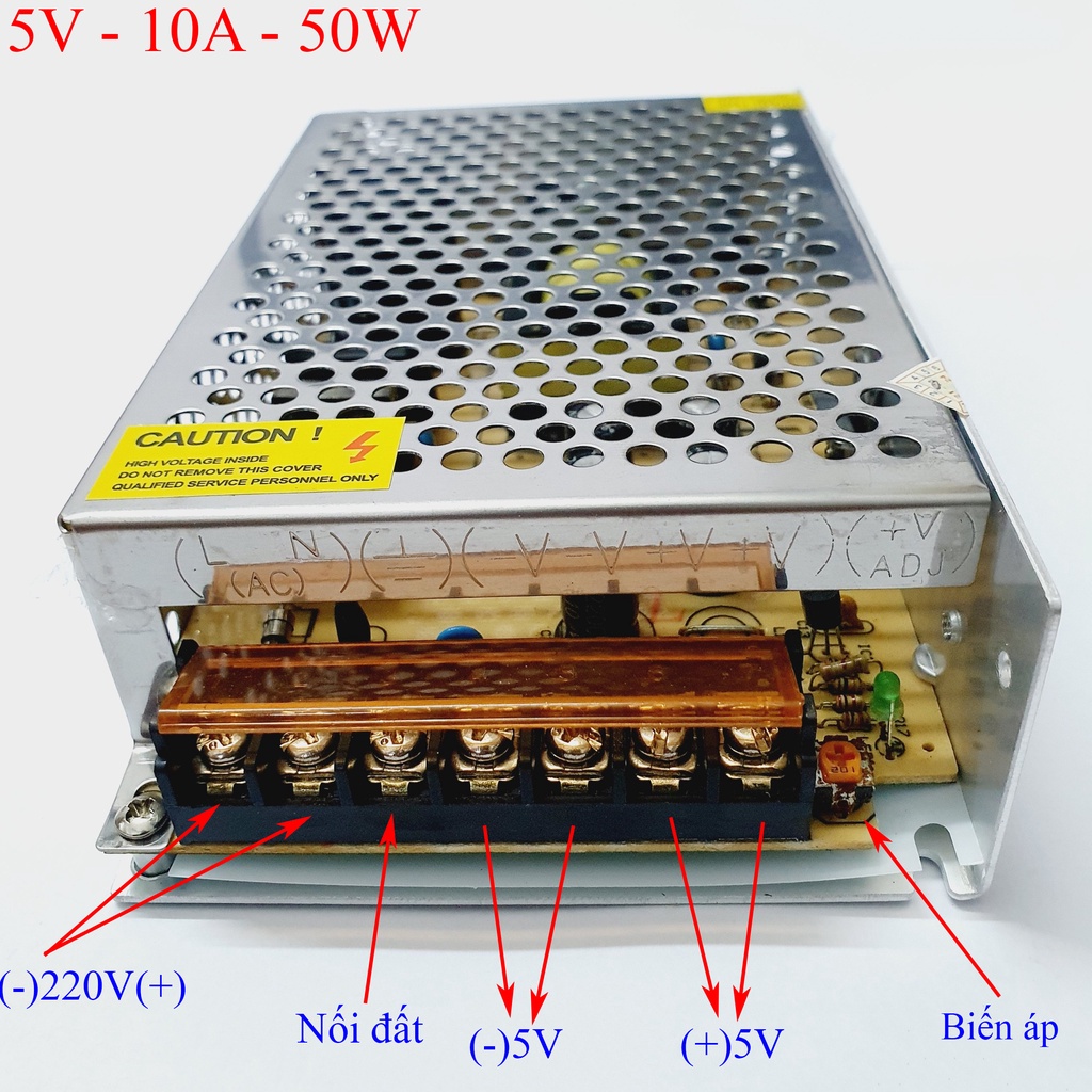Nguồn tổ ong,nguồn 5V - 60A/40A/20A/10A,nguồn tổ ong loại xịn chuyên dùng cho camera,đèn led,các thiết bị 5V khác