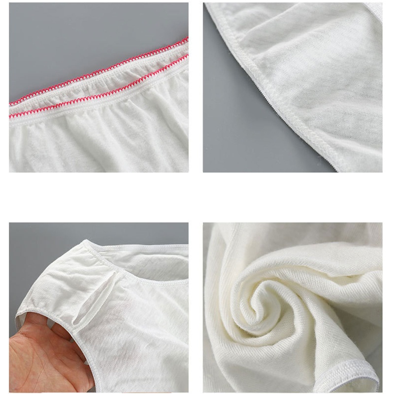 Bộ 5 Quần Lót Toilet Dùng Một Lần Cho Phụ Nữ Mang Thai M / L / X / XL / 2XL / 3XL