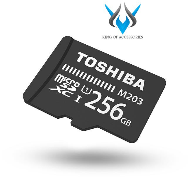 Thẻ nhớ MicroSDXC Toshiba M203 256GB UHS-I U1 100MB/s (Đen) | BigBuy360 - bigbuy360.vn