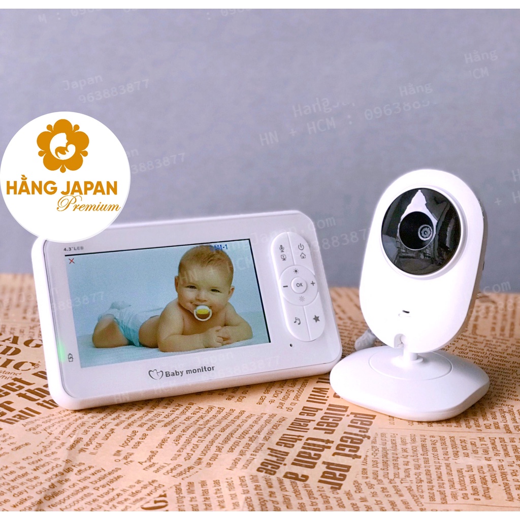 Máy báo khóc Baby Monitor Pro 2021 Corky baby MBK801/MBK601/MBK03