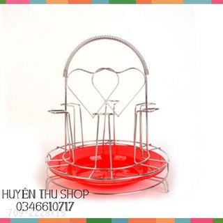 Kệ úp ly bằng inox cao cấp