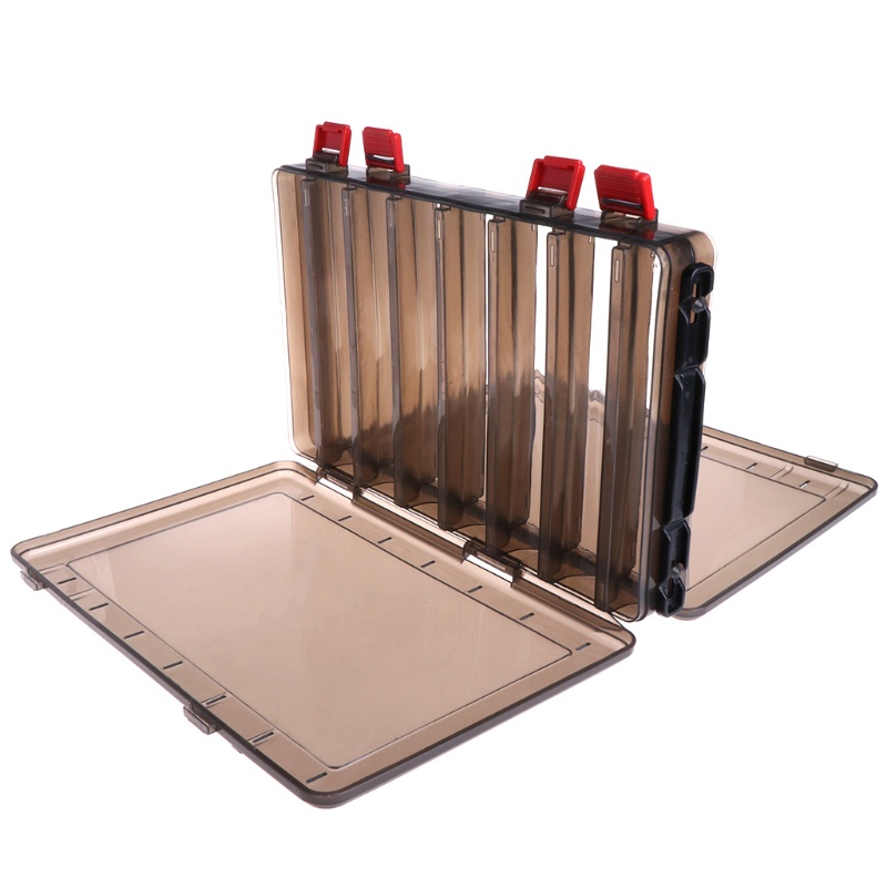 Hộp Đựng Móc Câu Cá Hình Chữ V 14 Ngăn Tiện Lợi