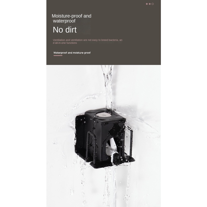 Giá Đựng Bàn Chải Đánh Răng Gắn Tường Bằng Thép Không Gỉ 2 Người Tiện Lợi Dành Cho Nhà Tắm