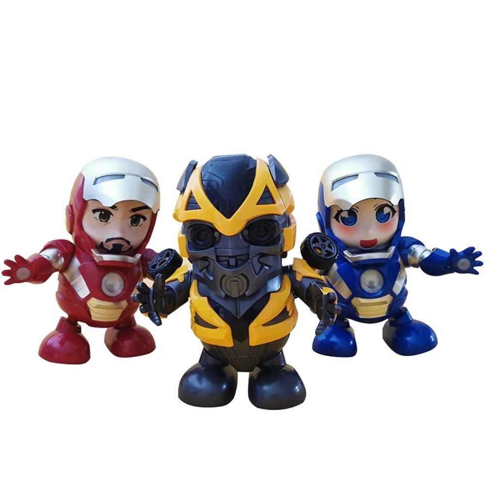 LANFY Đồ chơi mô hình nhân vật siêu anh hùng nhảy múa cho trẻ em