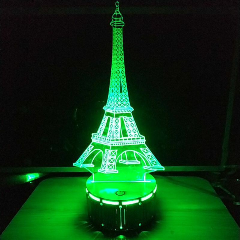 Đèn Ngủ 3D Led Tháp Eiffel
