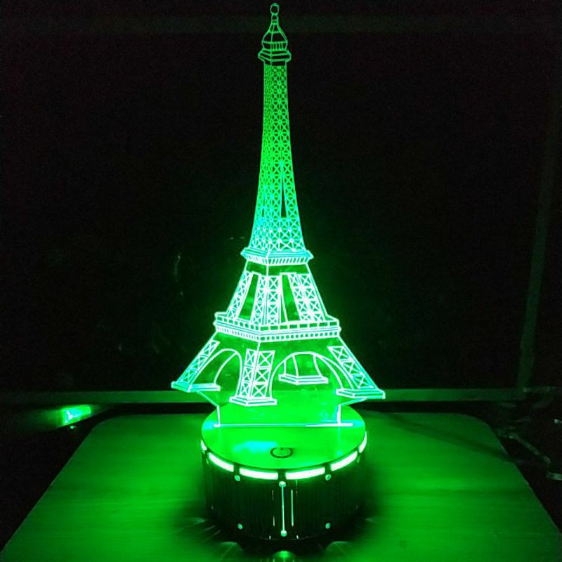 Đèn Ngủ 3D Led Tháp Eiffel