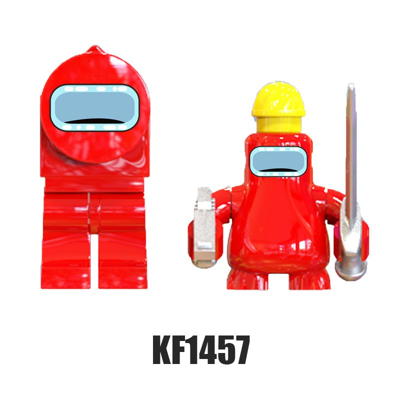 Minifigures Các Mẫu Nhân Vật Trong Game Phim Hoạt Hình Among Us Mẫu Mới Ra Siêu Đẹp KF6130