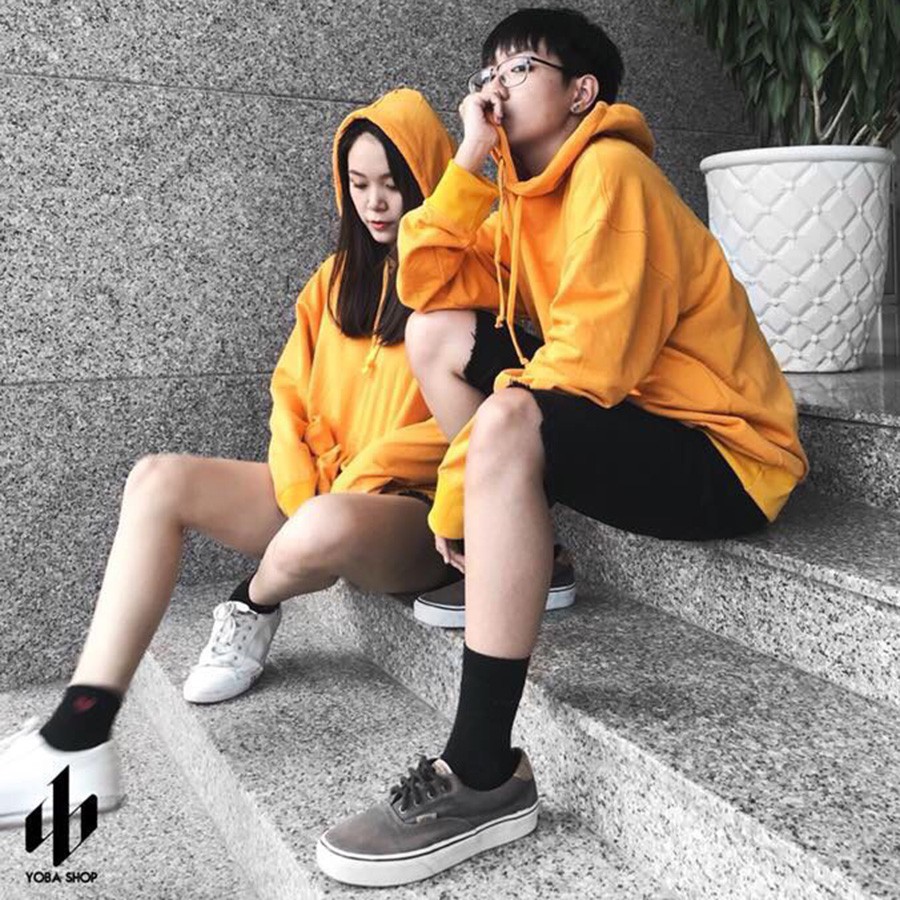 ÁO HOODIE NỈ NGOẠI Basic (HD810 - Trơn)