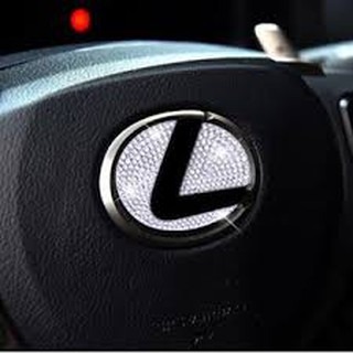 Logo đính đá gắn vô lăng các hãng xe