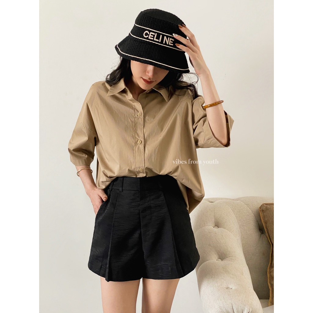 SƠ MI TAY NGẮN FORM TO_SM476