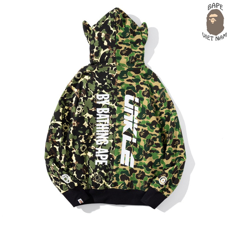 [ODER + FREESHIP] Jacket Bape Shark x UNKLE fullzip , Áo khoác Hoodie Bape Cá Ngáo Seasion 21 Siêu hot | BigBuy360 - bigbuy360.vn