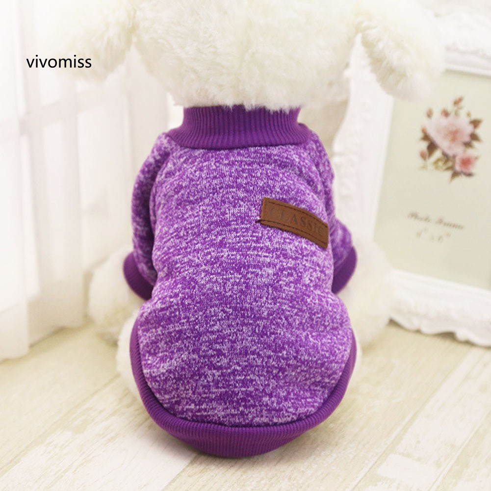 Áo Len Giữ Ấm Cho Thú Cưng