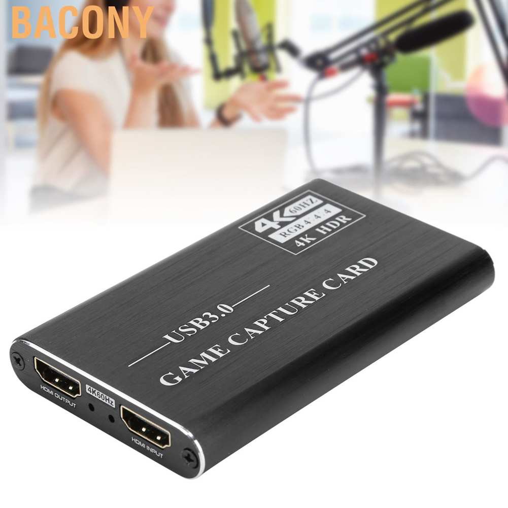 Thiết Bị Thu Tín Hiệu Hình Ảnh 4k Hdmi Usb 3.0 1080p Tiện Dụng