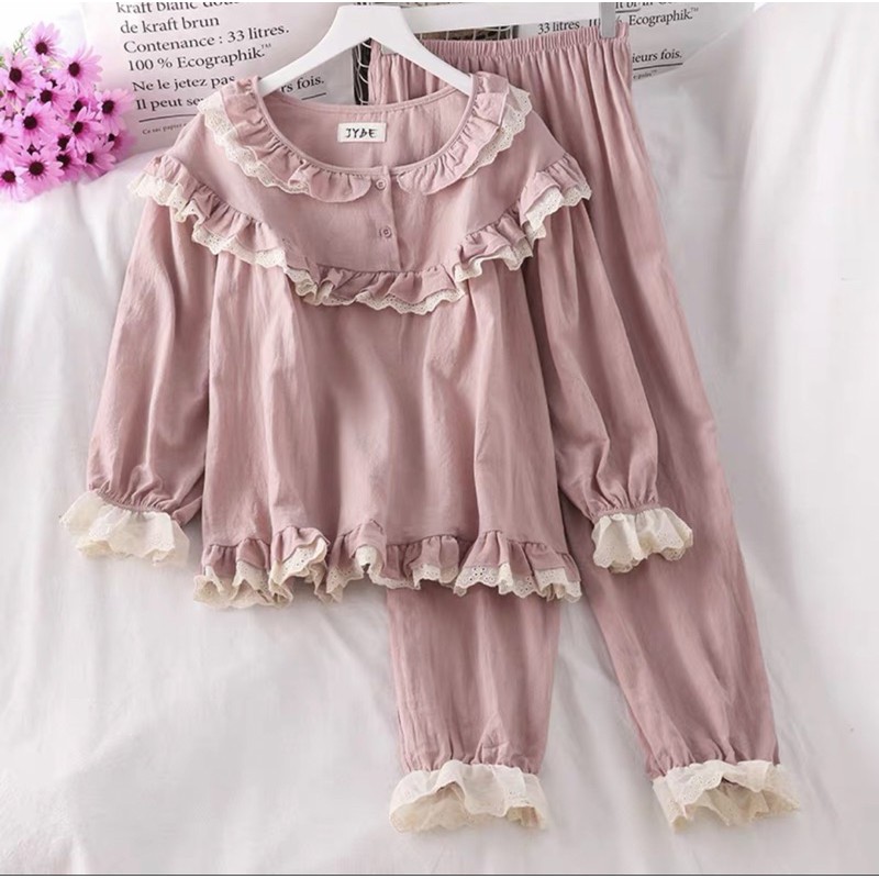 Bộ đồ ngủ - kèm ảnh chất liệu thật