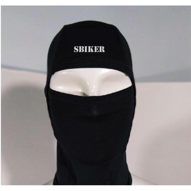 Khăn ninja trùm đầu SBIKER - Trơn - Lỗ Thông Hơi