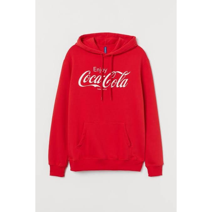 Áo Khoác Hoodie In Chữ Distro Enjoy Coca Cola