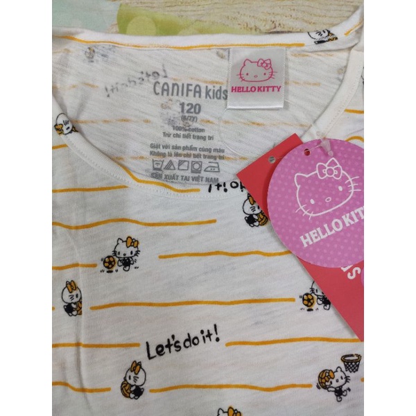 Bộ cotton mặc nhà bé gái Canifa