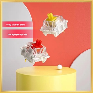Linear Switch Lubed Công tắc bàn phím Yellow Red dùng cho bàn phím cơ,Công tắc bàn phím dùng cho bàn phím cơ,Tổng Hợp Switch Tactile Bàn Phím Cơ,Tổng Hợp Low Profile Switch Tactile Clicky Dùng Cho Bàn Phím Cơ