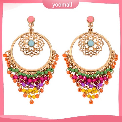 Khuyên tai nữ trang dáng dài tạo hình độc đáo