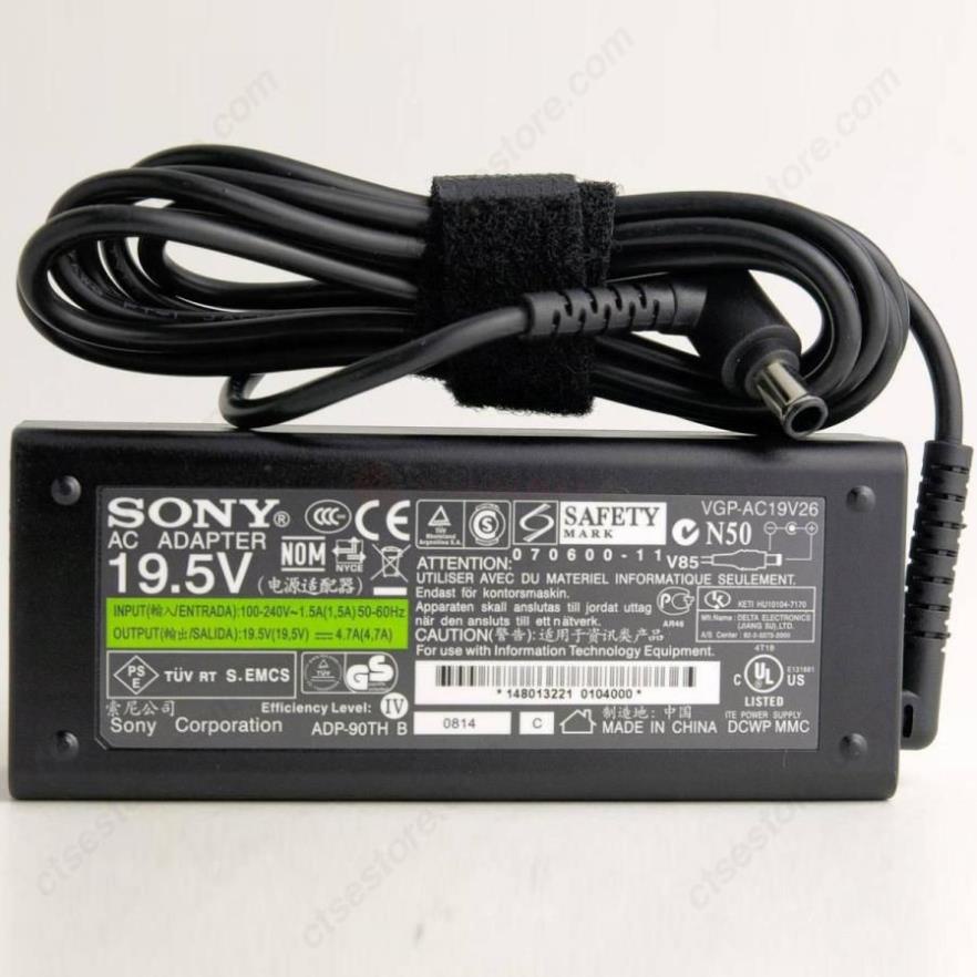 Sạc Laptop Sony Vaio PCGGRX PCG-GRX PCGGRZ PCG-GRZ PCGGRV PCG-GRV 4.7A