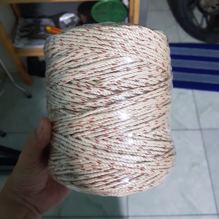 Dây thừng chuyên giăng giàn cây leo 200 mét|| 1kg. dây thừng 3 ly