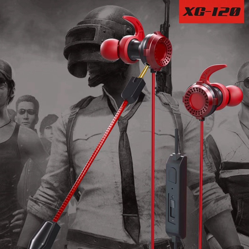 Tai Nghe Chơi Game PUBG XG-120, Tai nghe Gaming có micro âm thanh stereo dùng chơi game bản quốc tế chính hãng Vupa Tech