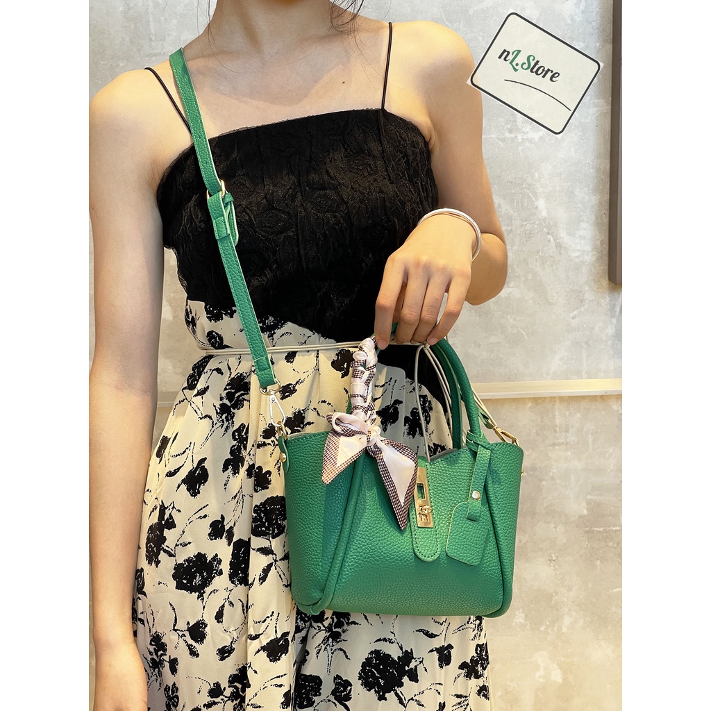 Túi xách kẹp nách đeo chéo nữ da Pu cao cấp nl.Store M01