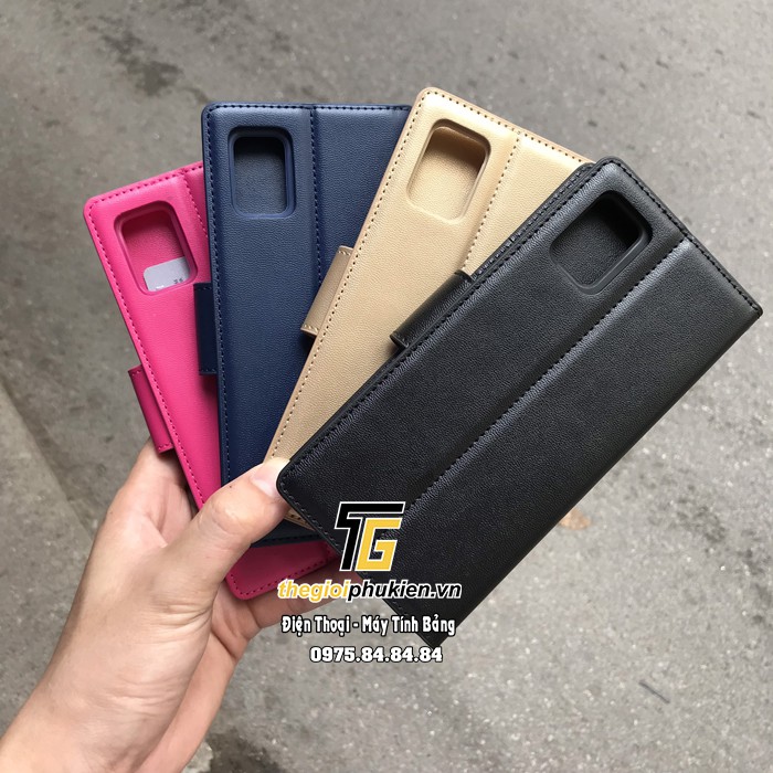 [Mã ELFLASH5 giảm 20K đơn 50K] Bao da dạng ví hiệu Hanman có quai cài OPPO A52, A92