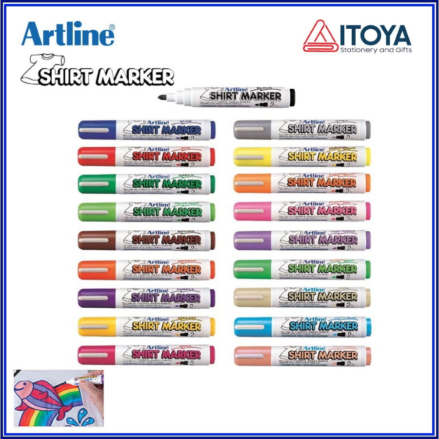 Bút vẽ áo Shirt marker Artline EKT-2, 2.0mm