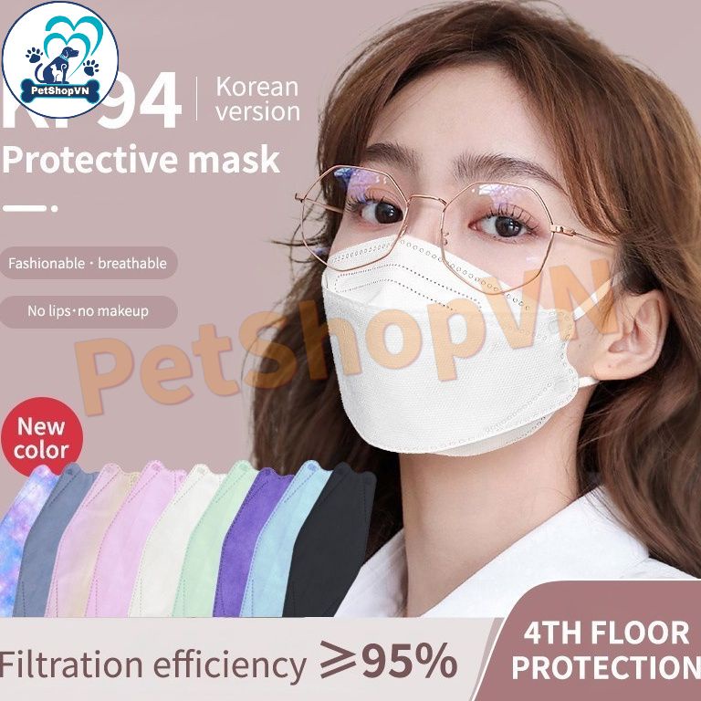 KHẨU TRANG KF94 CAO CẤP  5 CÁI