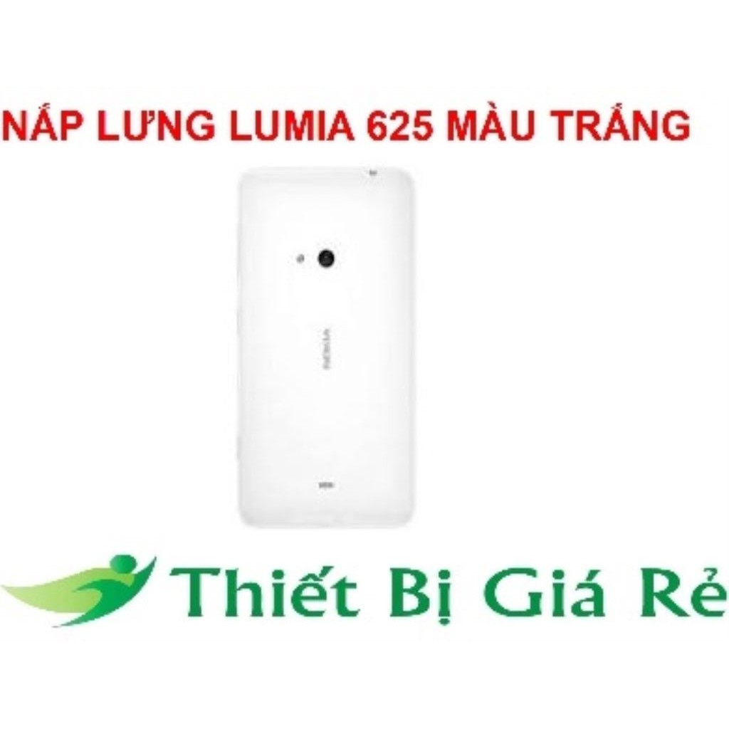 NẮP LƯNG LUMIA 625 MÀU TRẮNG